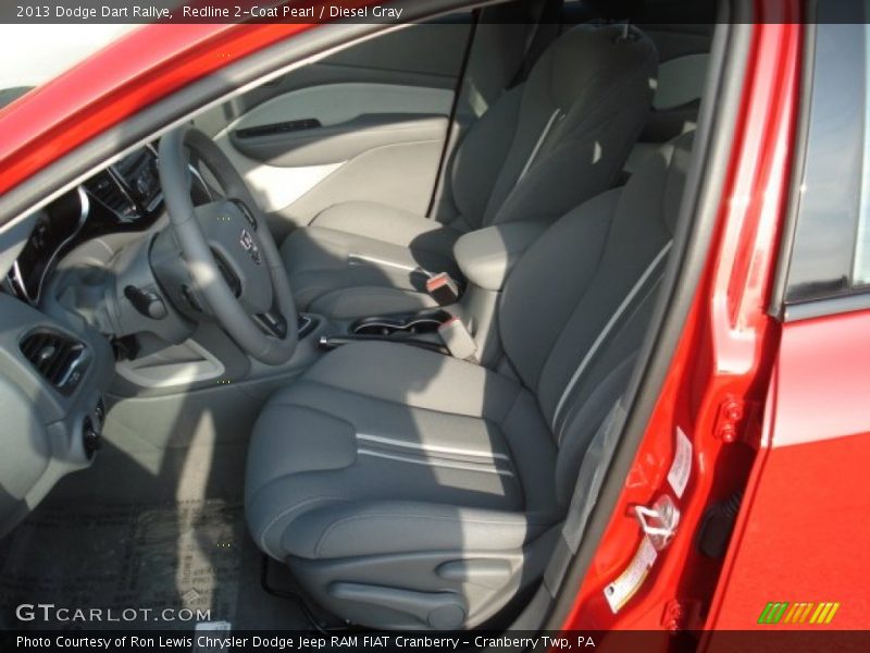 Redline 2-Coat Pearl / Diesel Gray 2013 Dodge Dart Rallye