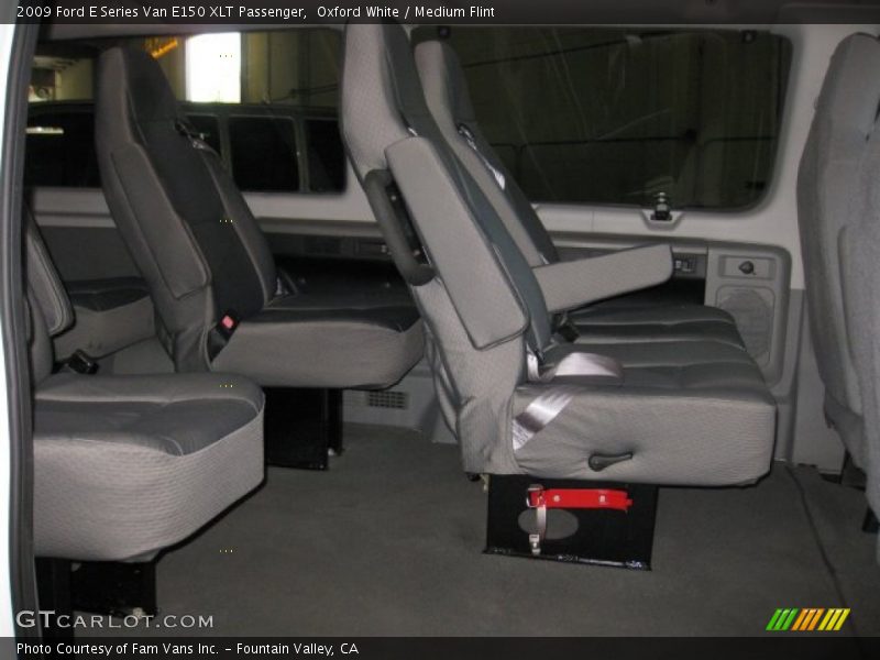 Rear Seat of 2009 E Series Van E150 XLT Passenger