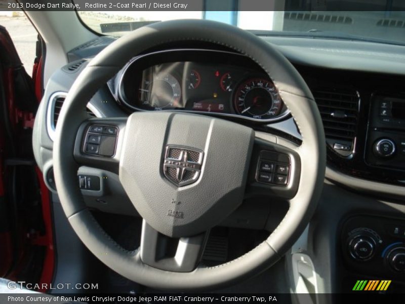 Redline 2-Coat Pearl / Diesel Gray 2013 Dodge Dart Rallye