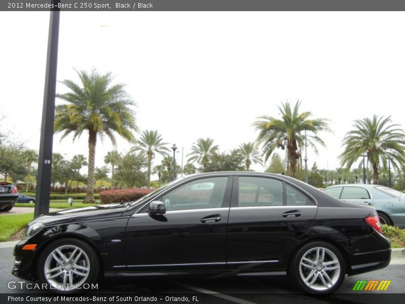 2012 C 250 Sport Black