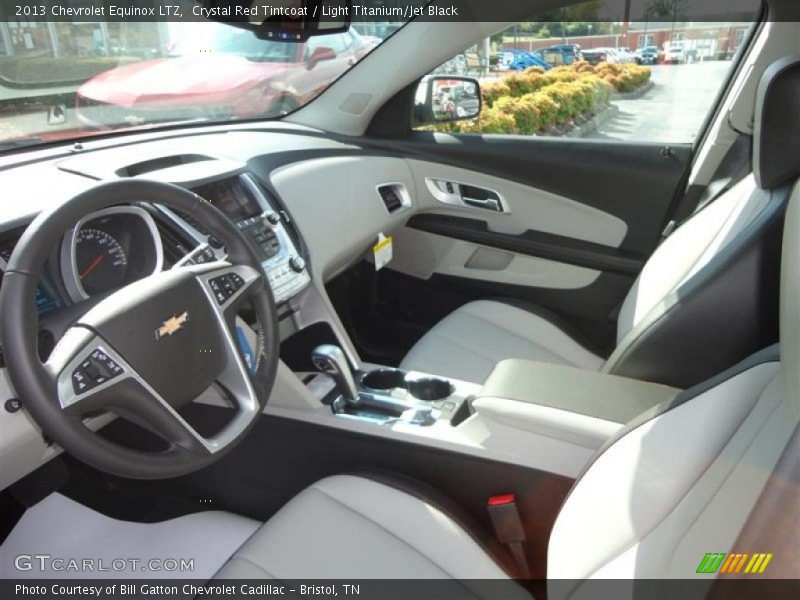 Crystal Red Tintcoat / Light Titanium/Jet Black 2013 Chevrolet Equinox LTZ