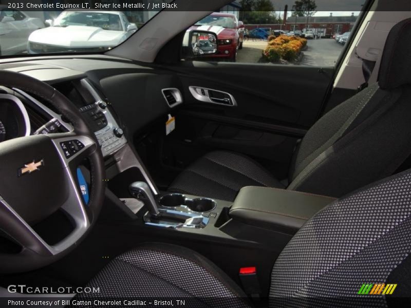 Silver Ice Metallic / Jet Black 2013 Chevrolet Equinox LT