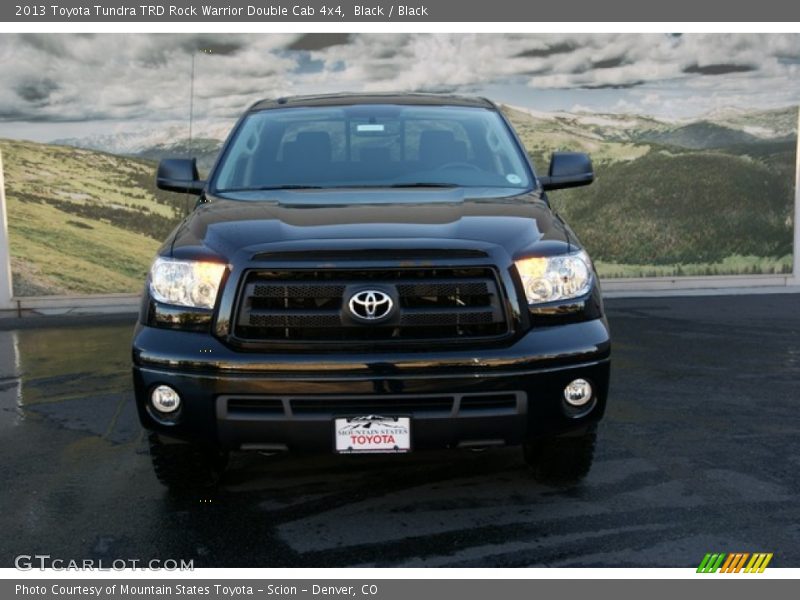 Black / Black 2013 Toyota Tundra TRD Rock Warrior Double Cab 4x4