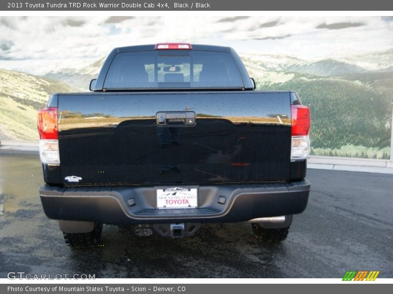 Black / Black 2013 Toyota Tundra TRD Rock Warrior Double Cab 4x4