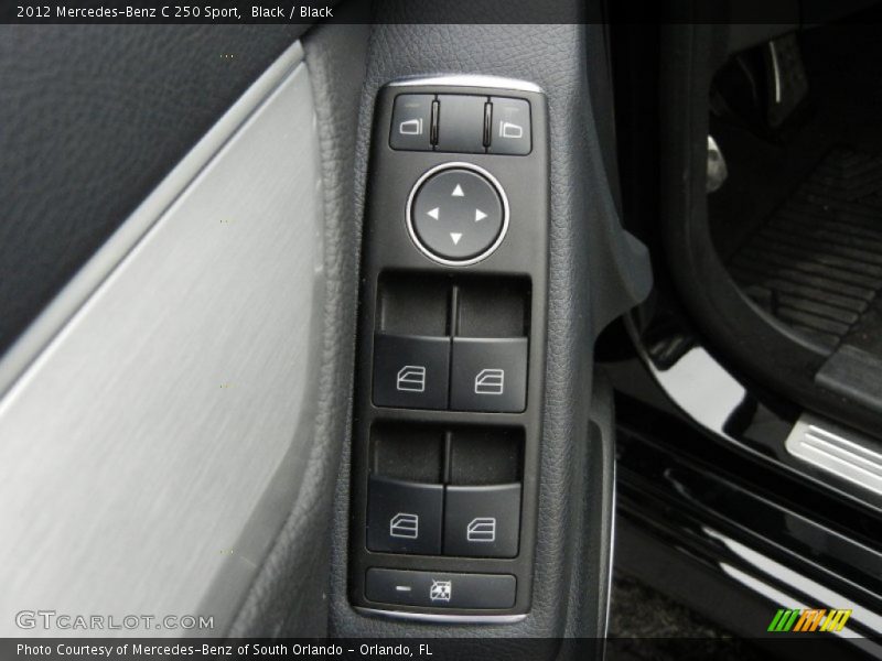 Controls of 2012 C 250 Sport