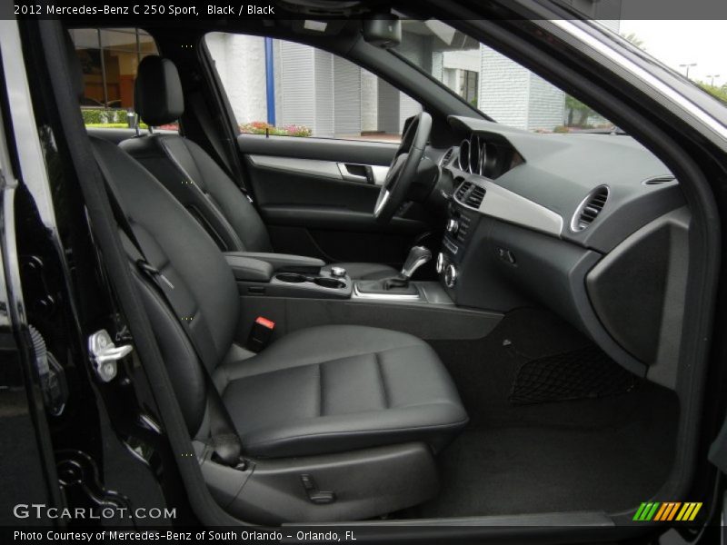 2012 C 250 Sport Black Interior