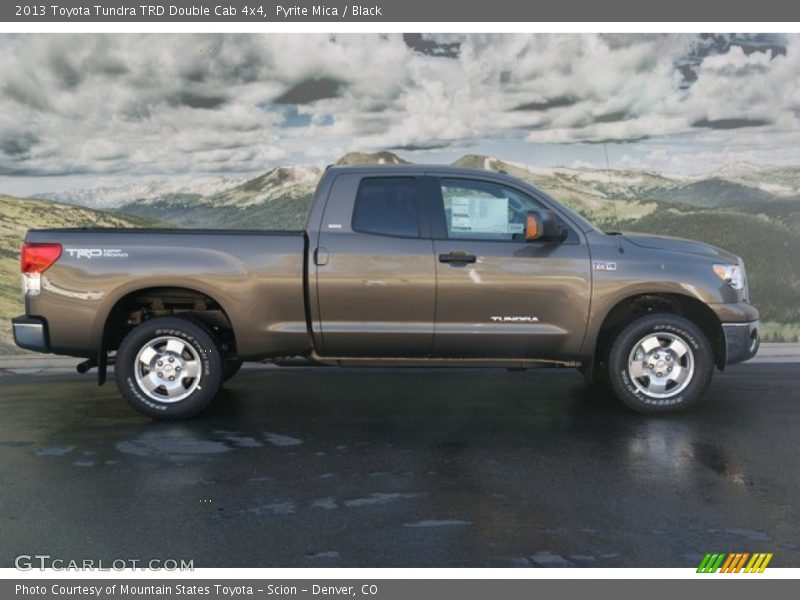 Pyrite Mica / Black 2013 Toyota Tundra TRD Double Cab 4x4