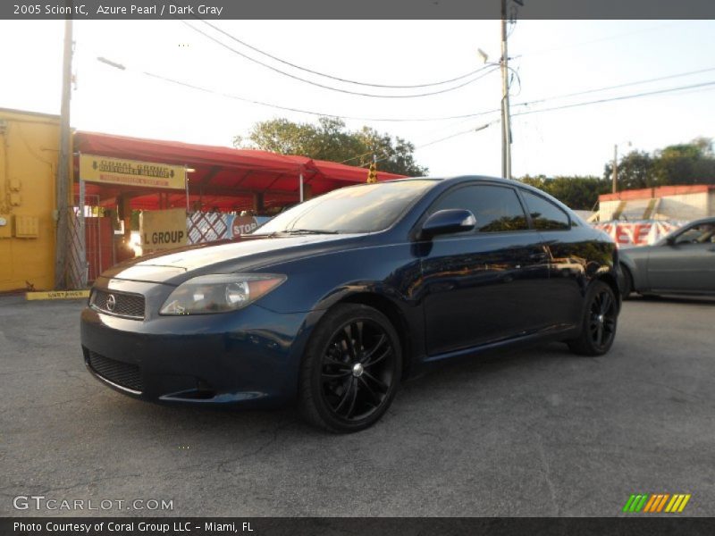 Azure Pearl / Dark Gray 2005 Scion tC