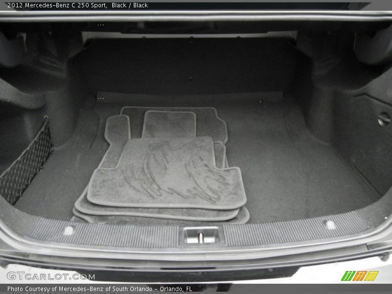 2012 C 250 Sport Trunk