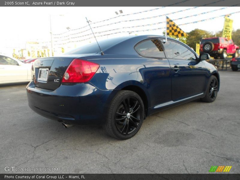 Azure Pearl / Dark Gray 2005 Scion tC