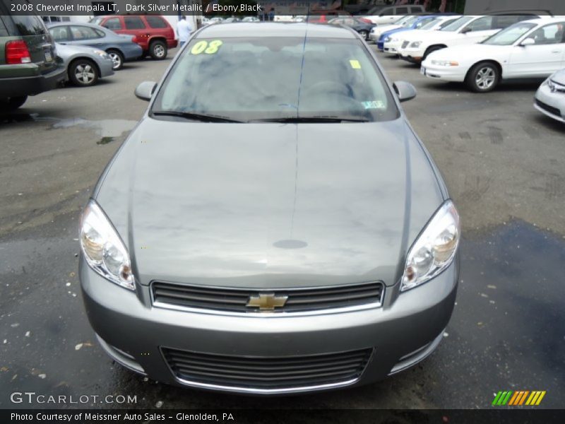 Dark Silver Metallic / Ebony Black 2008 Chevrolet Impala LT