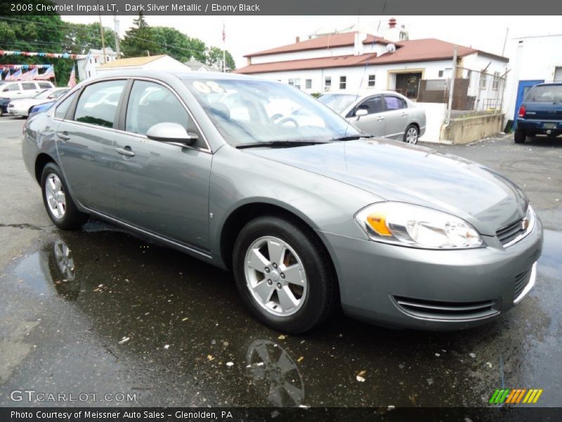 Dark Silver Metallic / Ebony Black 2008 Chevrolet Impala LT