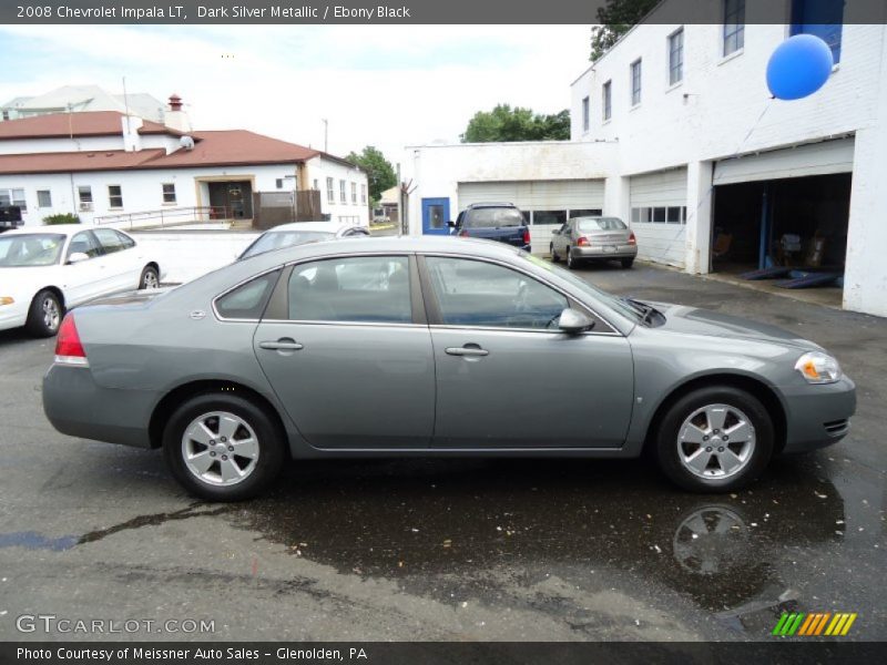 Dark Silver Metallic / Ebony Black 2008 Chevrolet Impala LT