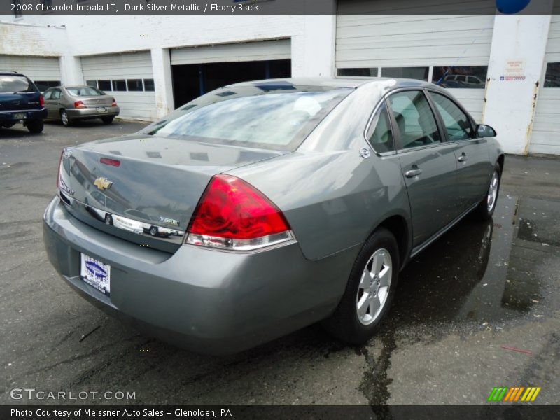 Dark Silver Metallic / Ebony Black 2008 Chevrolet Impala LT