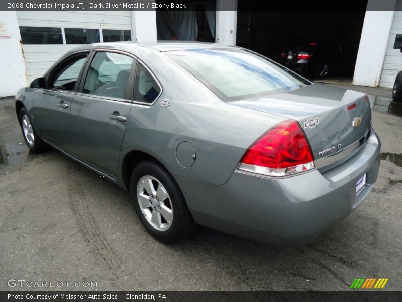 Dark Silver Metallic / Ebony Black 2008 Chevrolet Impala LT