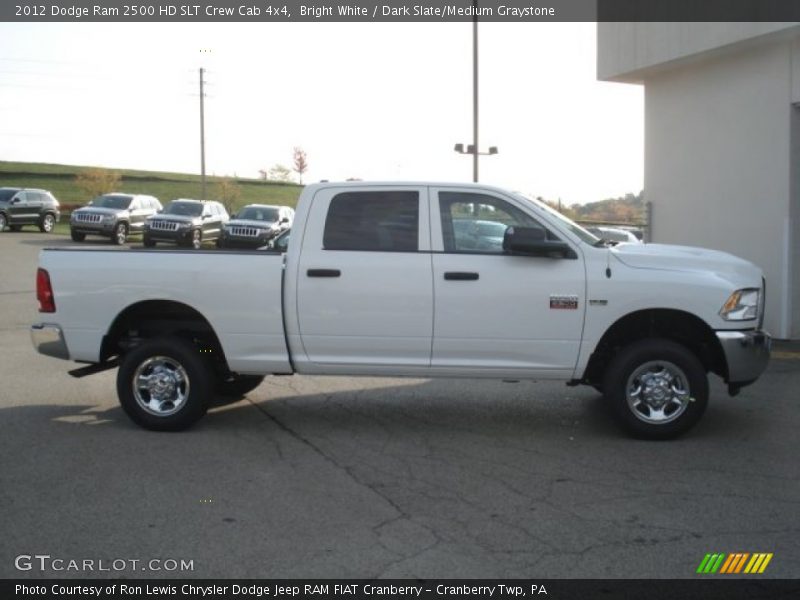 Bright White / Dark Slate/Medium Graystone 2012 Dodge Ram 2500 HD SLT Crew Cab 4x4