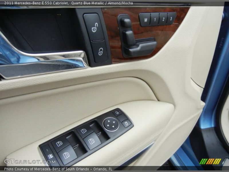 Controls of 2011 E 550 Cabriolet