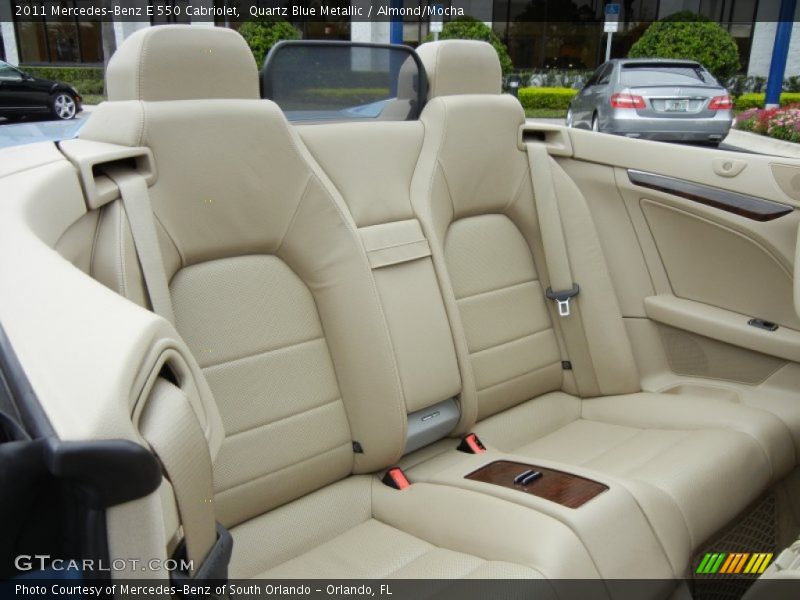 2011 E 550 Cabriolet Almond/Mocha Interior