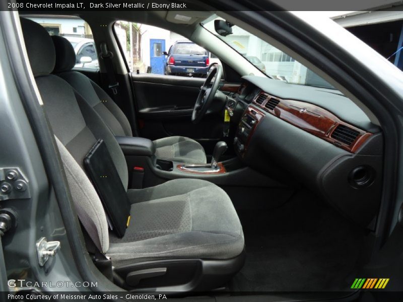 Dark Silver Metallic / Ebony Black 2008 Chevrolet Impala LT