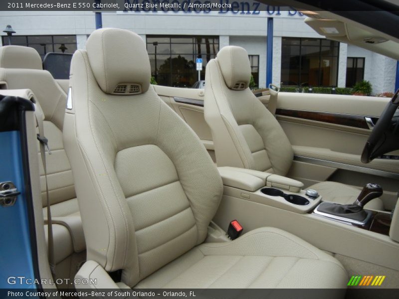 Front Seat of 2011 E 550 Cabriolet