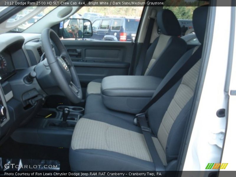 Bright White / Dark Slate/Medium Graystone 2012 Dodge Ram 2500 HD SLT Crew Cab 4x4