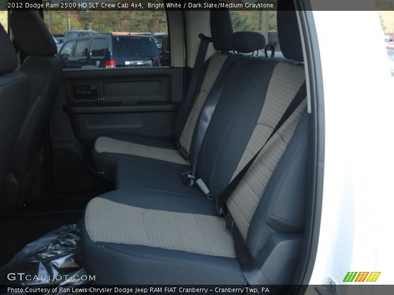 Bright White / Dark Slate/Medium Graystone 2012 Dodge Ram 2500 HD SLT Crew Cab 4x4