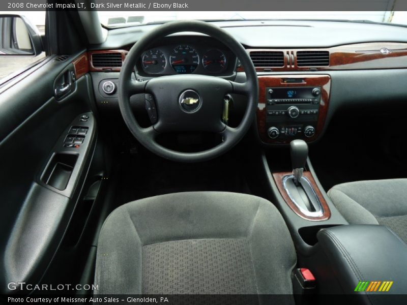 Dark Silver Metallic / Ebony Black 2008 Chevrolet Impala LT