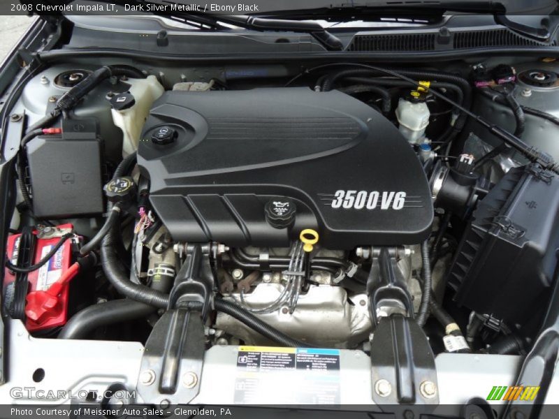 Dark Silver Metallic / Ebony Black 2008 Chevrolet Impala LT