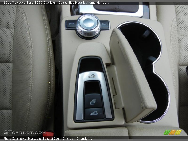 Controls of 2011 E 550 Cabriolet