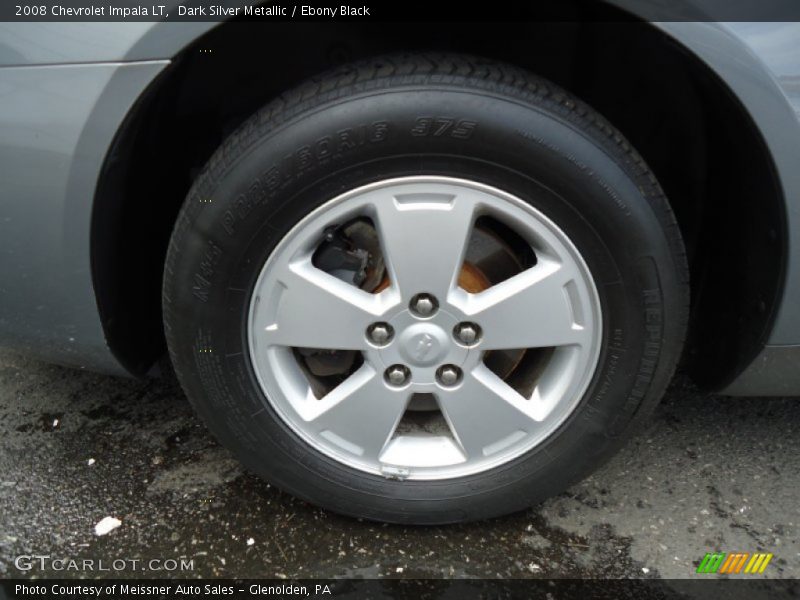Dark Silver Metallic / Ebony Black 2008 Chevrolet Impala LT