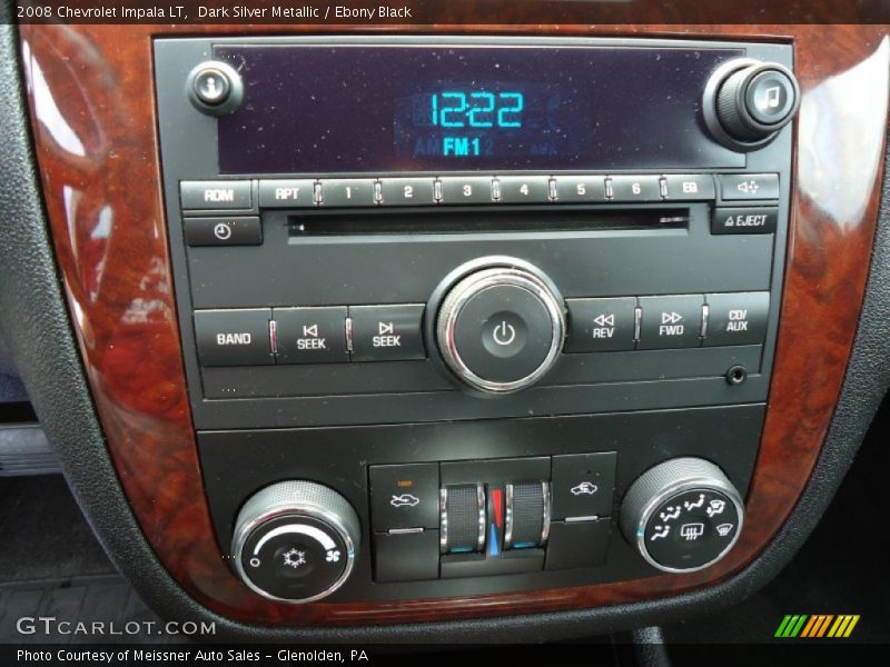 Dark Silver Metallic / Ebony Black 2008 Chevrolet Impala LT