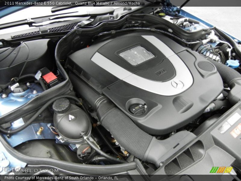  2011 E 550 Cabriolet Engine - 5.5 Liter DOHC 32-Valve VVT V8