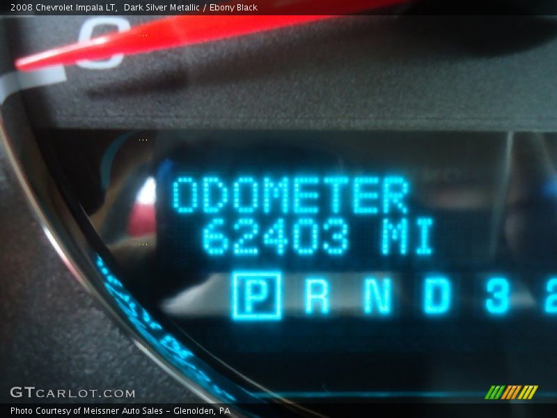 Dark Silver Metallic / Ebony Black 2008 Chevrolet Impala LT