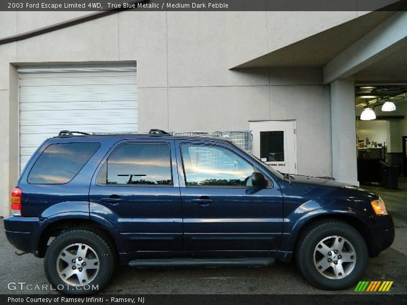 True Blue Metallic / Medium Dark Pebble 2003 Ford Escape Limited 4WD
