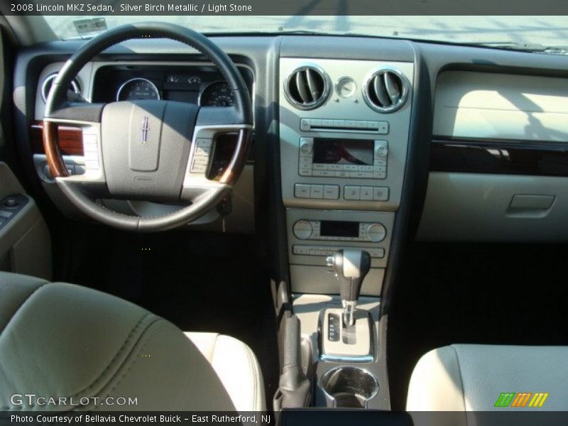 Silver Birch Metallic / Light Stone 2008 Lincoln MKZ Sedan