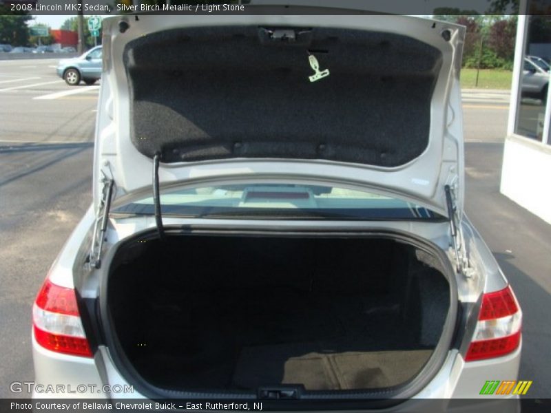Silver Birch Metallic / Light Stone 2008 Lincoln MKZ Sedan