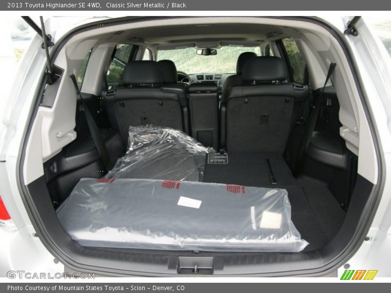 Classic Silver Metallic / Black 2013 Toyota Highlander SE 4WD