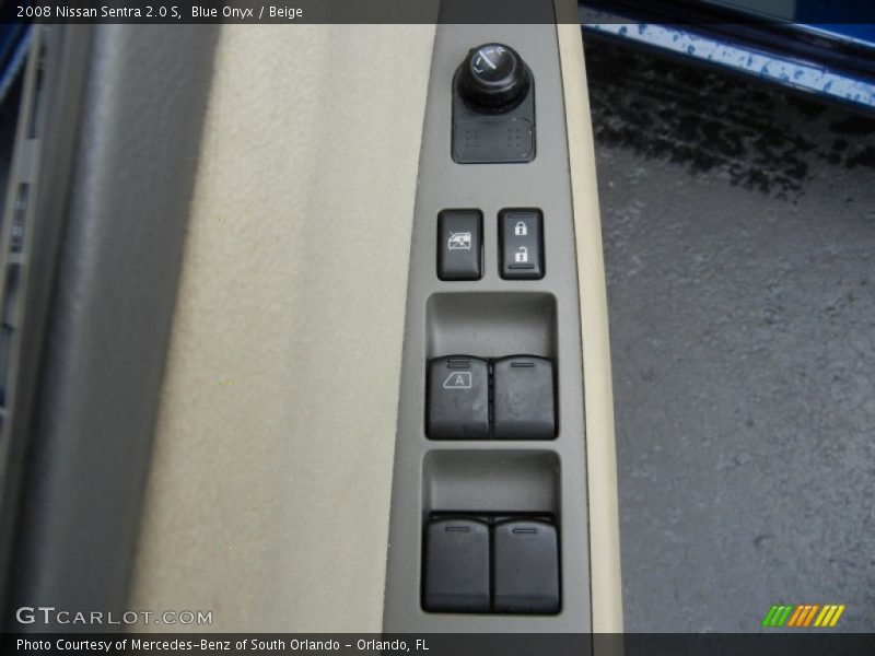 Controls of 2008 Sentra 2.0 S