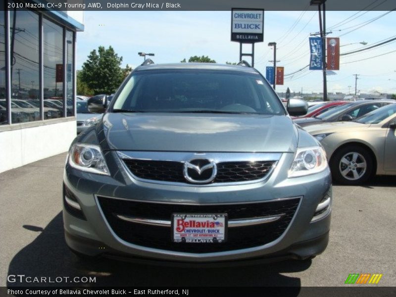 Dolphin Gray Mica / Black 2010 Mazda CX-9 Touring AWD