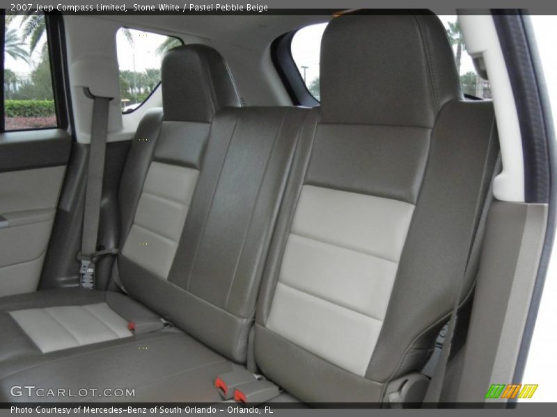 Stone White / Pastel Pebble Beige 2007 Jeep Compass Limited
