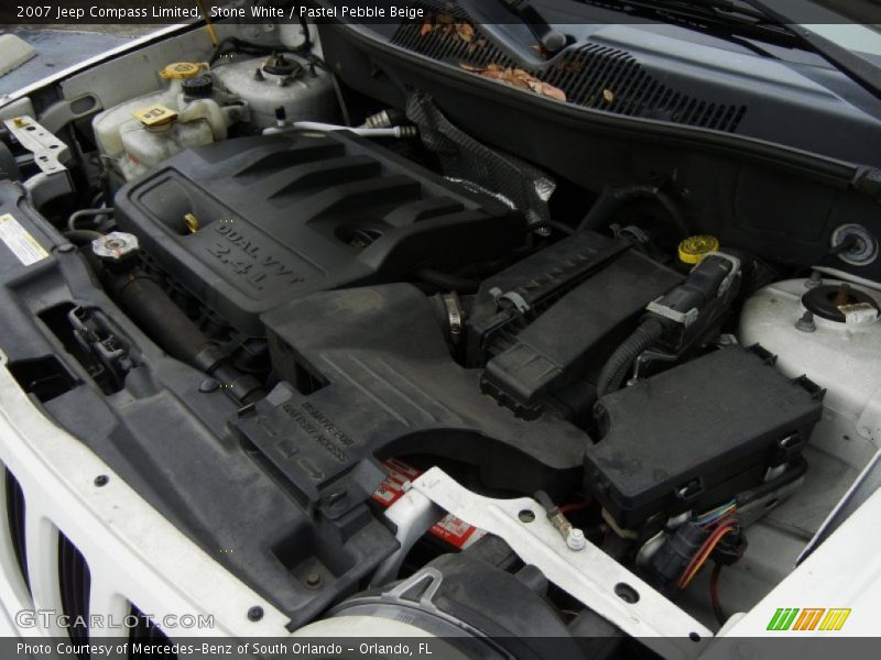 Stone White / Pastel Pebble Beige 2007 Jeep Compass Limited