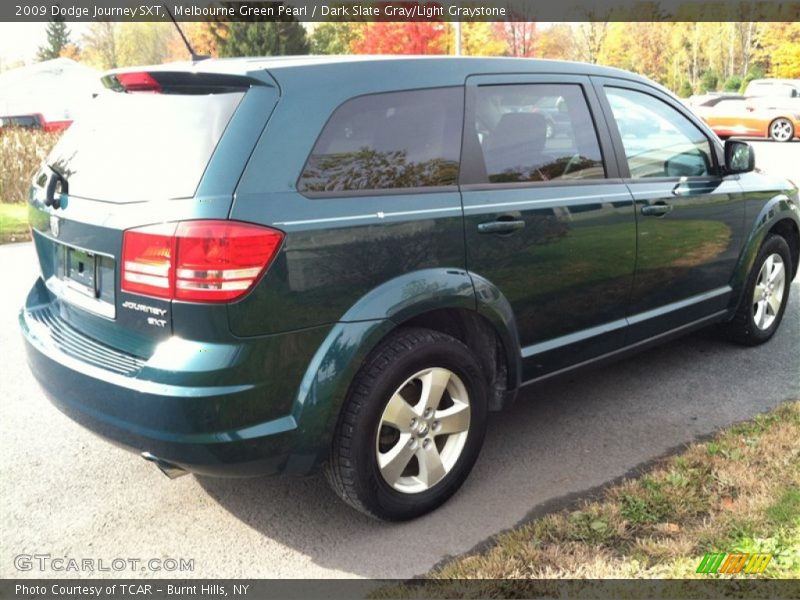 Melbourne Green Pearl / Dark Slate Gray/Light Graystone 2009 Dodge Journey SXT