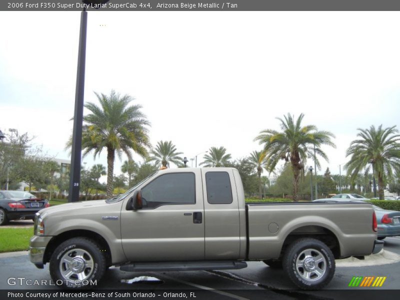  2006 F350 Super Duty Lariat SuperCab 4x4 Arizona Beige Metallic