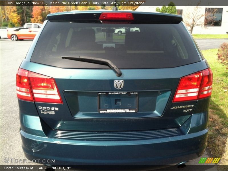 Melbourne Green Pearl / Dark Slate Gray/Light Graystone 2009 Dodge Journey SXT