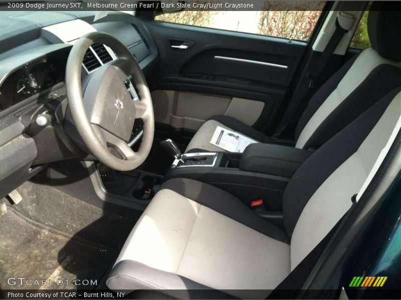Melbourne Green Pearl / Dark Slate Gray/Light Graystone 2009 Dodge Journey SXT