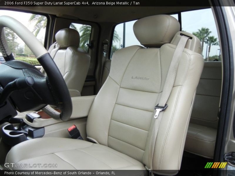 Front Seat of 2006 F350 Super Duty Lariat SuperCab 4x4