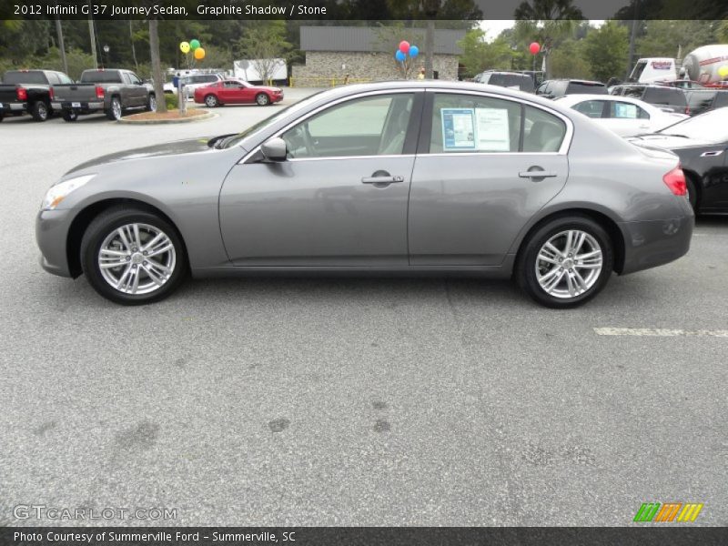 Graphite Shadow / Stone 2012 Infiniti G 37 Journey Sedan