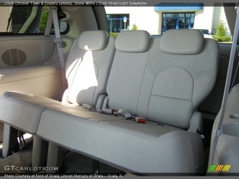 Stone White / Dark Khaki/Light Graystone 2006 Chrysler Town & Country Limited
