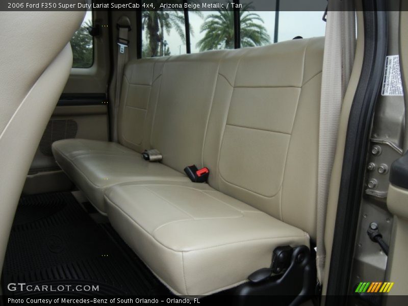 Rear Seat of 2006 F350 Super Duty Lariat SuperCab 4x4