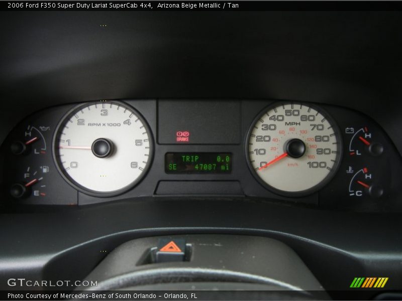  2006 F350 Super Duty Lariat SuperCab 4x4 Lariat SuperCab 4x4 Gauges